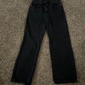 Black wide legged jeans from SHEIN